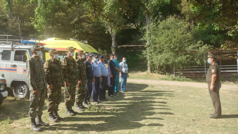 Түркістан облысында балаларды таудан түсіру операциясы жүргізілуде